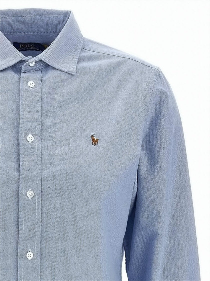 Polo Ralph Lauren Long-Sleeve Button-Up Shirt With Pointed Collar