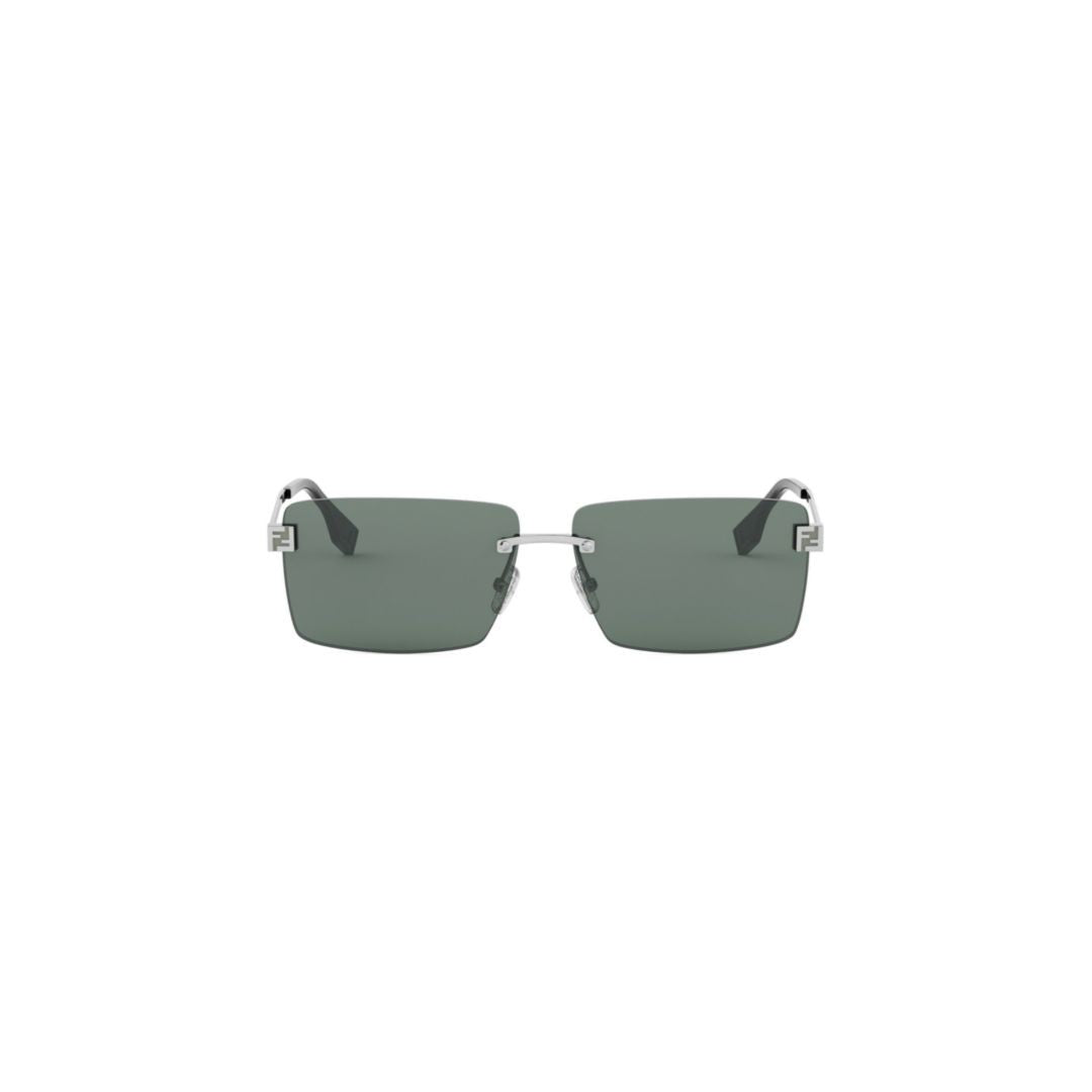 Fendi Fe40165u Rimless Rectangular Sunglasses
