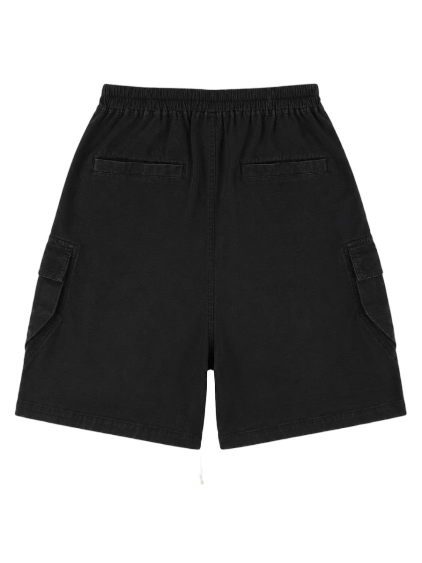 Drkshdw By Rick Owens Cargobela Relaxed Fit Cargo Cotton Shorts