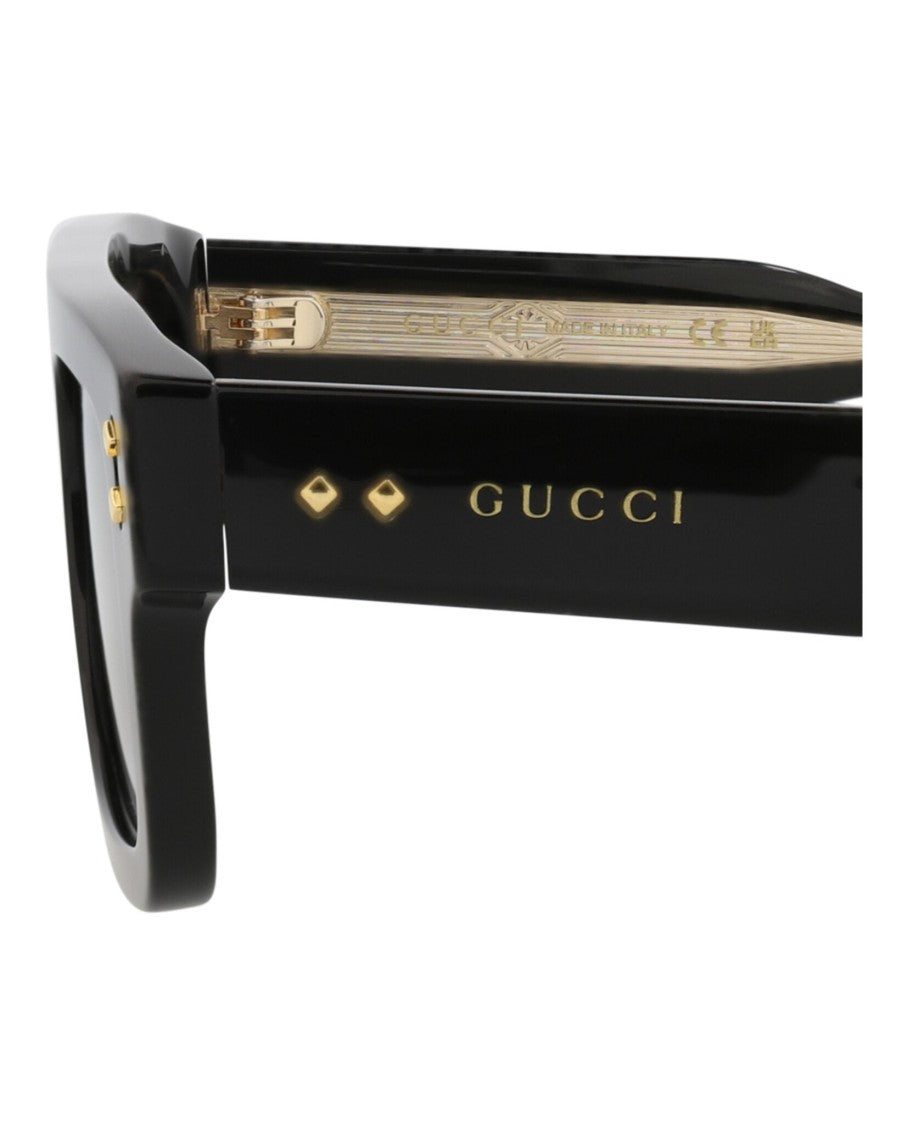 Gucci Square-Frame Acetate Sunglasses