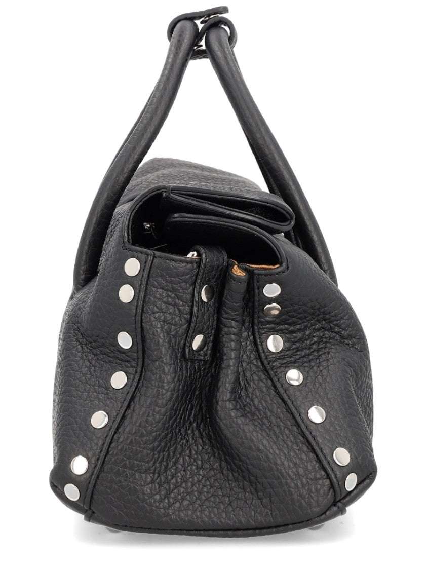 Zanellato Soft Pebbled Leather Shoulder Bag