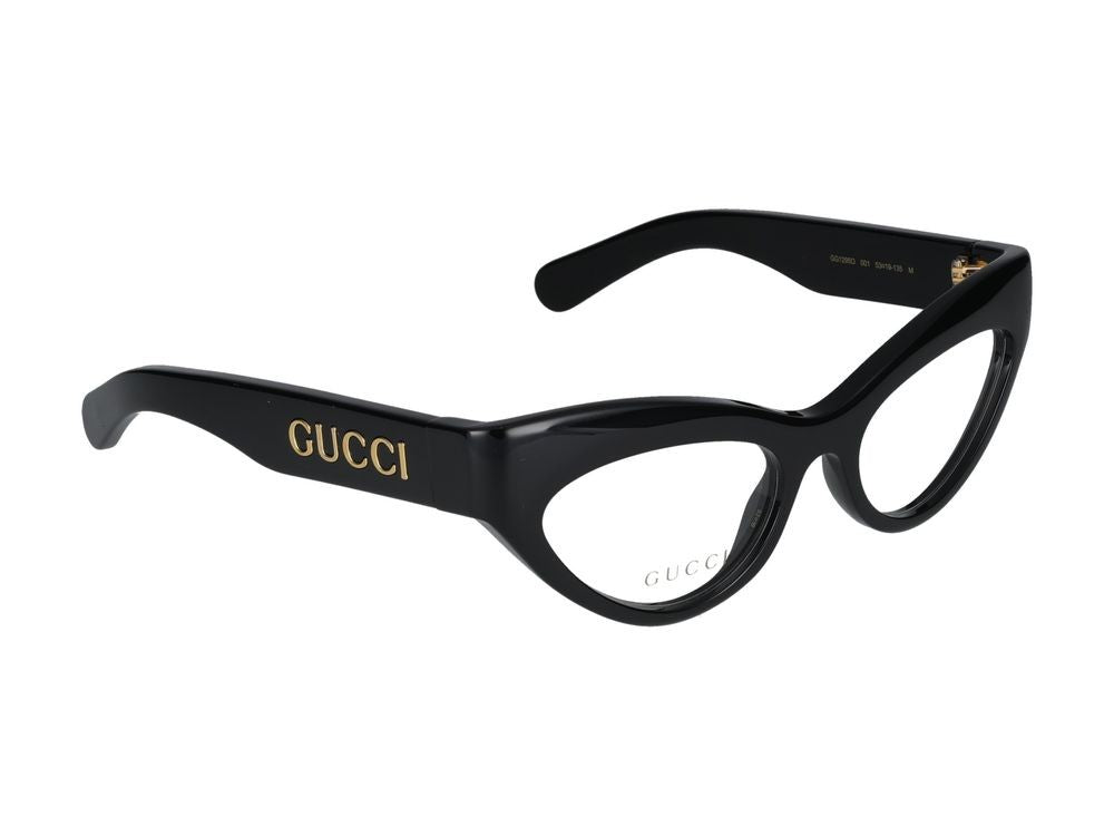 Gucci Eyeglasses Gg1295o 001 Black Black Transparent 53/19/135