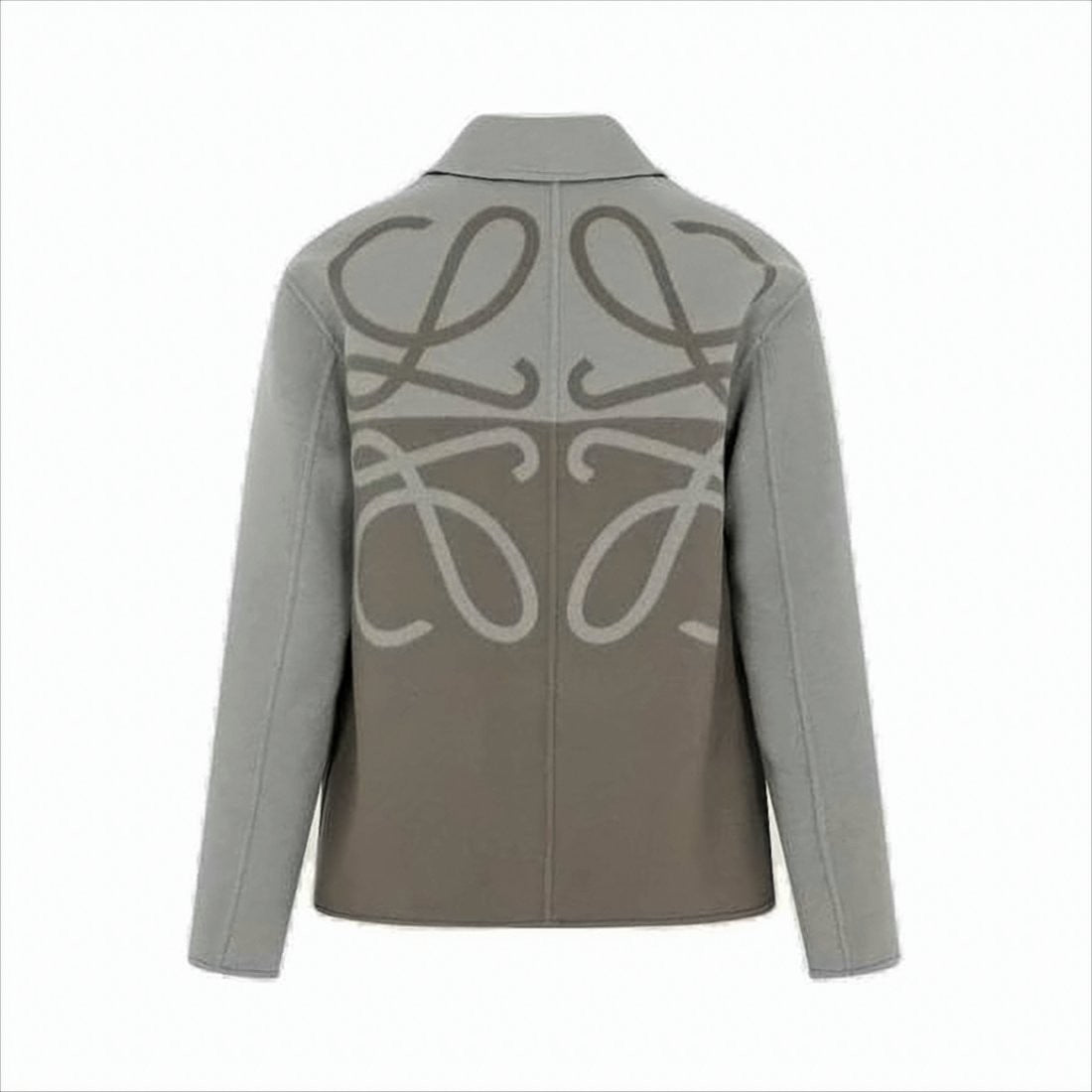 Loewe Two-Tone Casual Jacket With Abstract Pattern