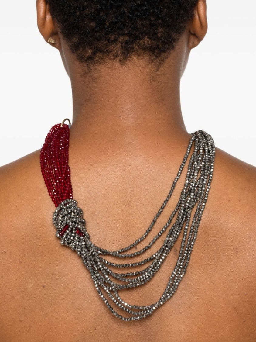 Antonelli Multicolour Beaded Statement Necklace