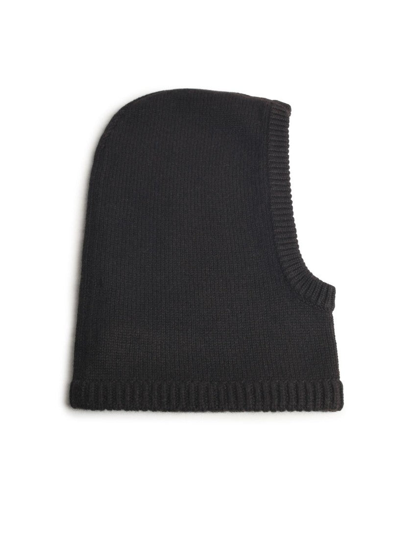 Lisa Yang Balacava 'Astri' In Dark Brown Cashmere
