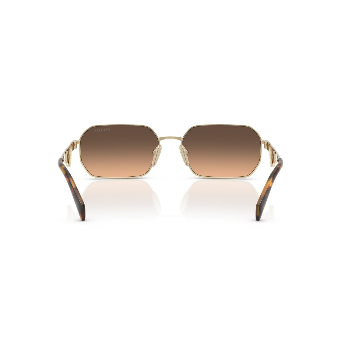 Prada 0Pr A51s Octagonal Steel Sunglasses