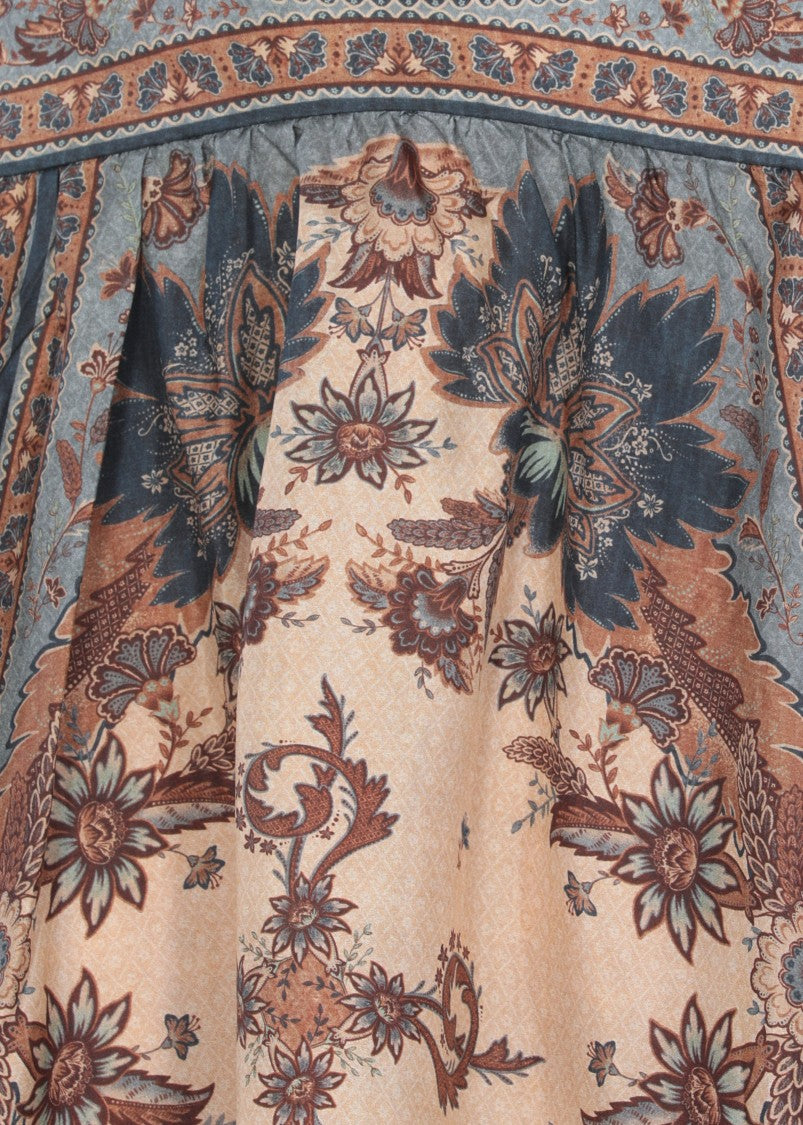 Zimmermann Ascension Tiered Midi Skirt