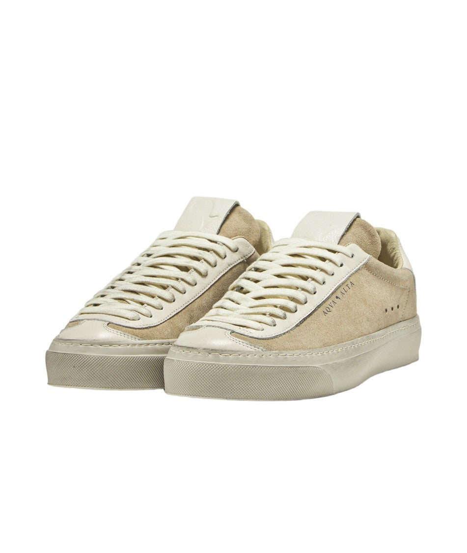 Aqua Alta Venice Aqua Alta Masegno Beige White Sneakers