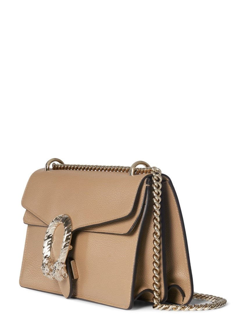 Gucci Medium Structured Shoulder Bag With Horseshoe Clasp