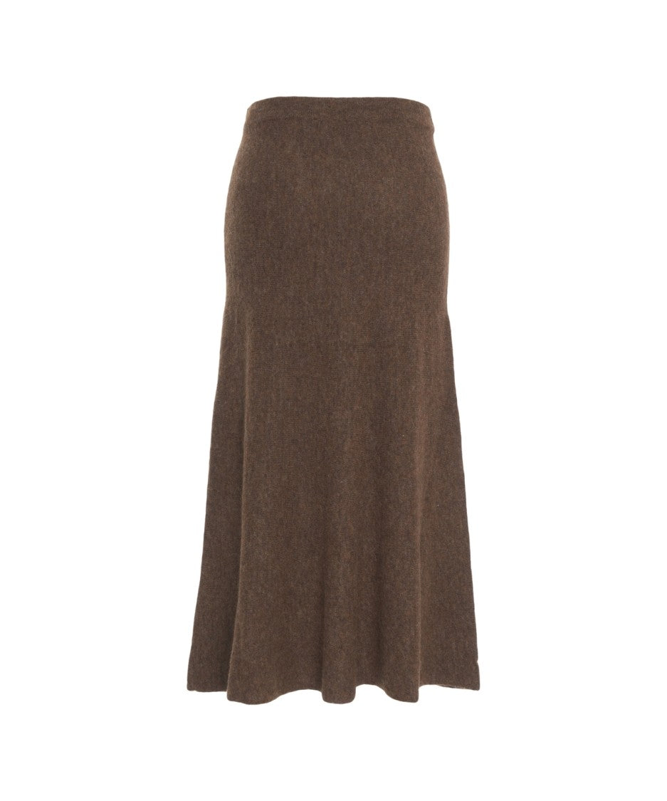 Kaos Trapeze Midi Skirt