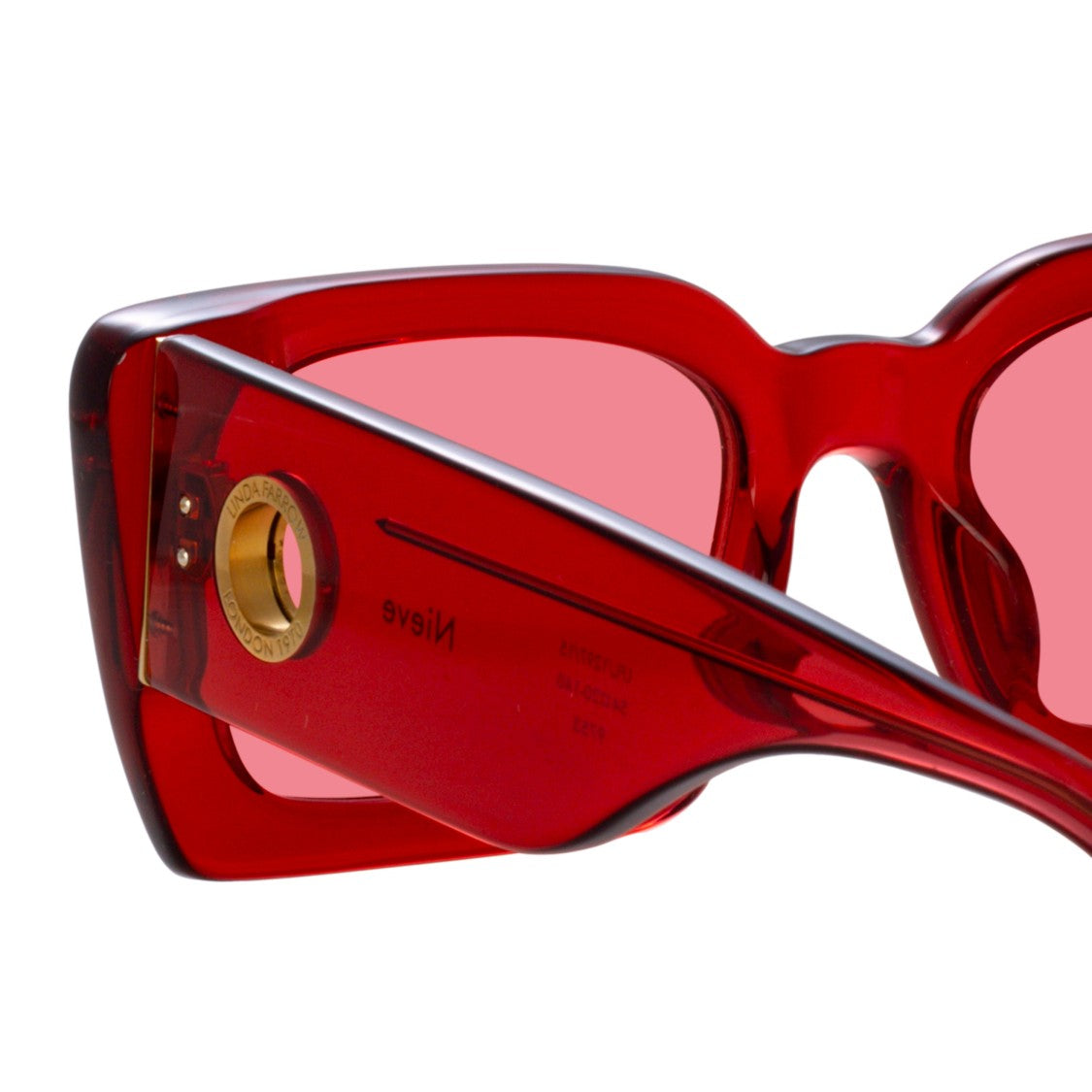 Linda Farrow Nieve Rectangular Sunglasses I