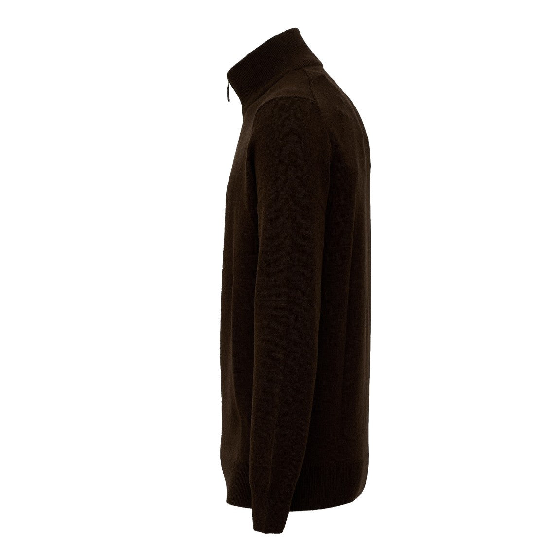 Polo Ralph Lauren Merino Ribbed Quarter-Zip Wool Sweater