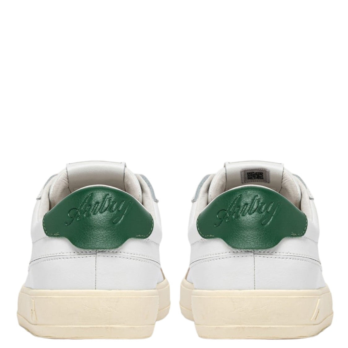 Autry Low-Top Leather Sneakers With Round Toe And Lace-Up Closure
