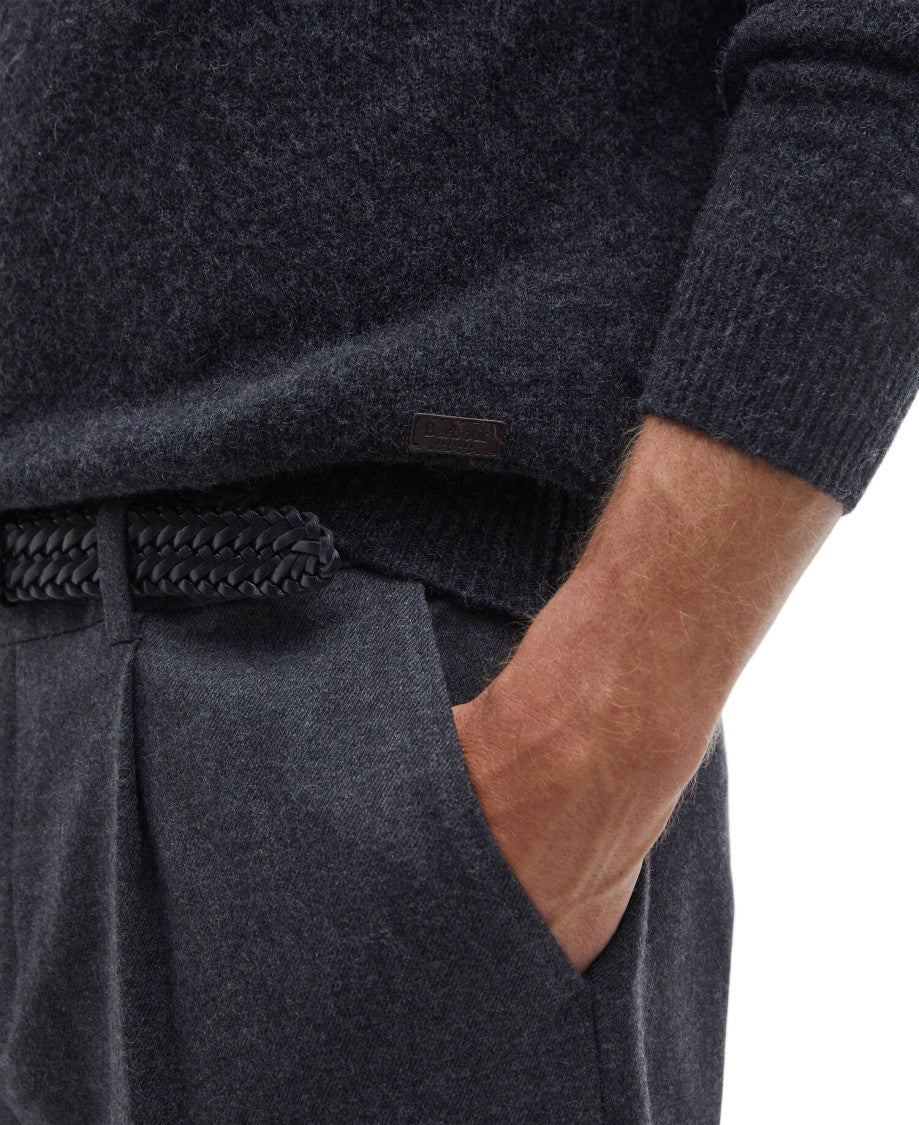 Barbour Essential Patch Half Zip Sweater