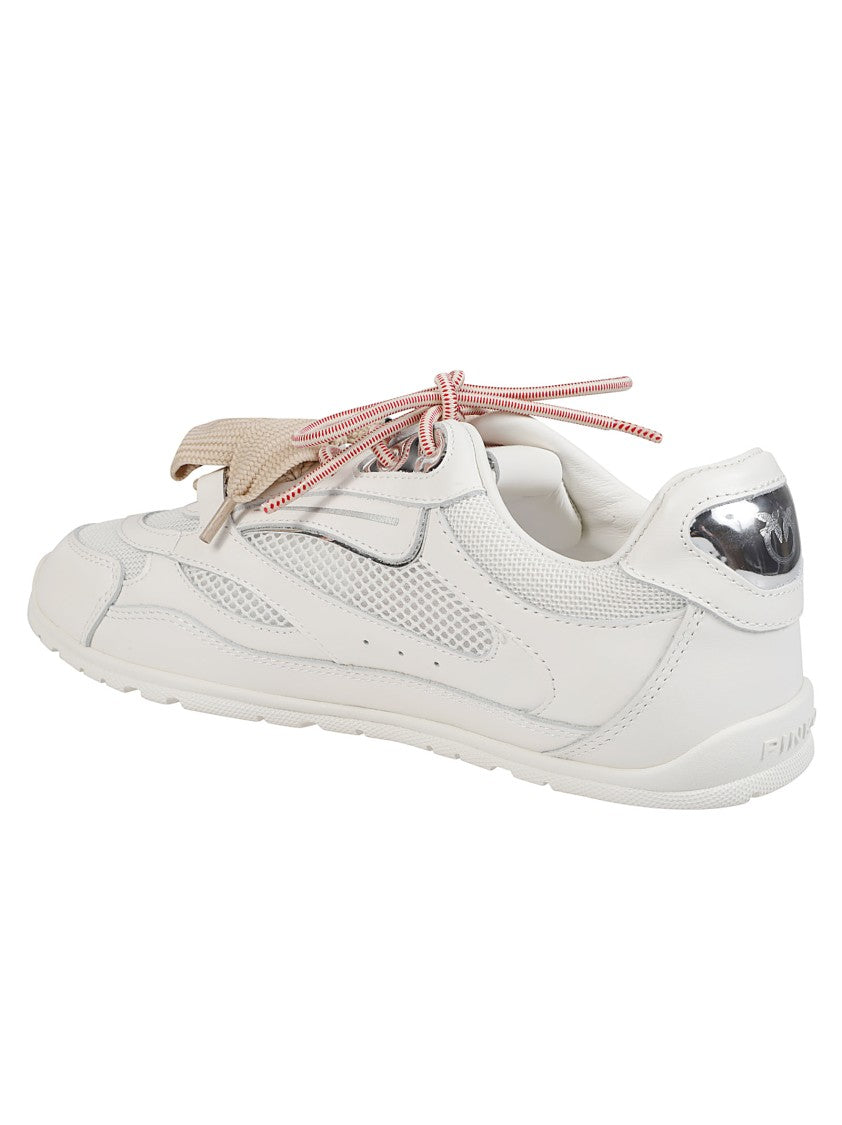 Pinko Yulia 01 Low Top Calf Leather Sneakers