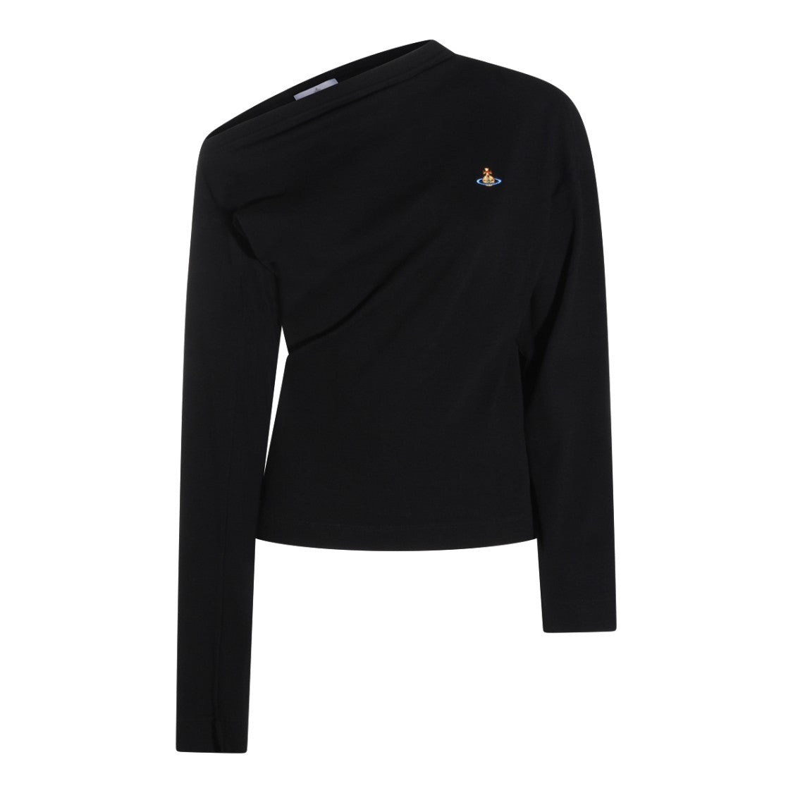 Vivienne Westwood Black Ribbed Knit Sweater