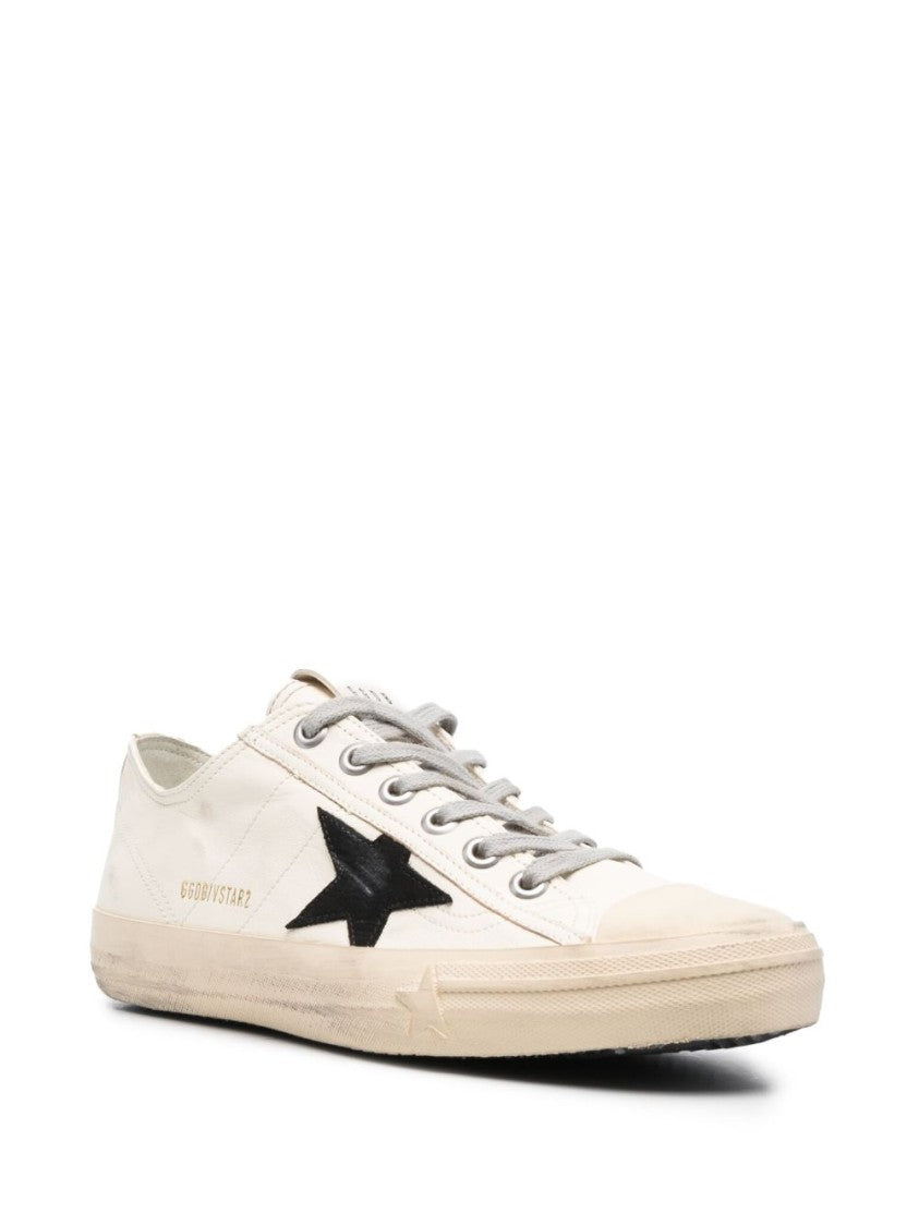 Golden Goose Silk And Nylon Suede Overlay Sneakers