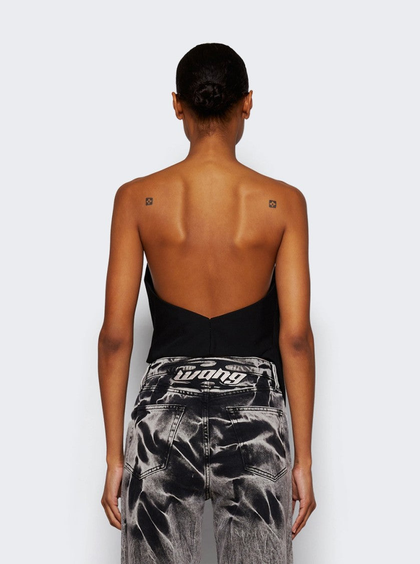 Alexander Wang Asymmetric Pointed Top Black