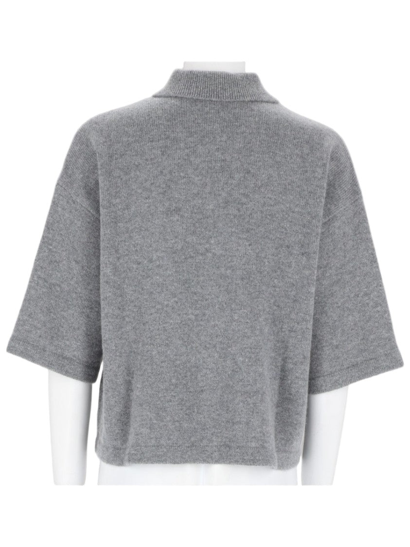 Frame The Academy Cashmere Knitted Polo Shirt