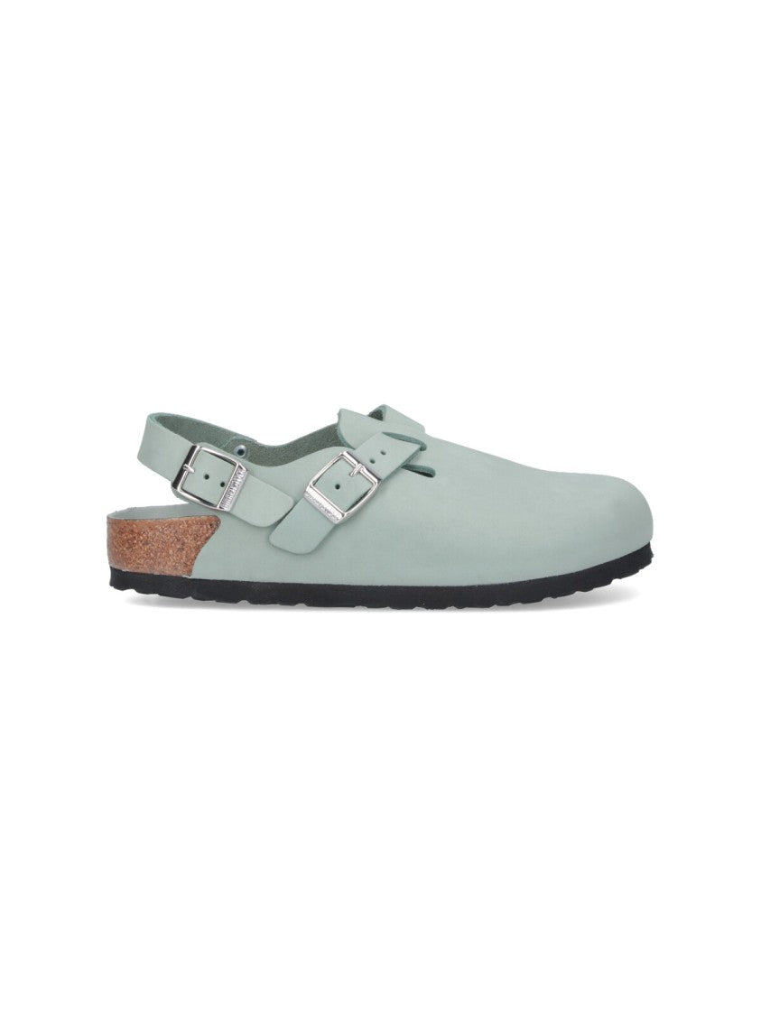 Birkenstock "Tokio" Mules – Aqua