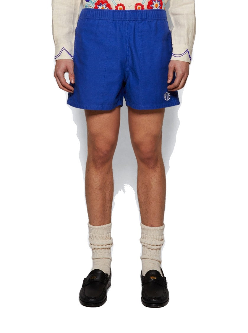 Bode Field Shorts Blue