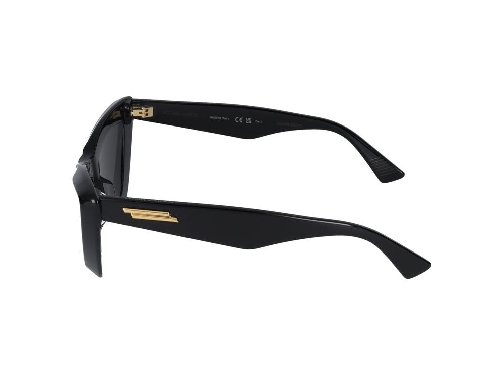 Bottega Veneta Sunglasses Bv1101s 001 Black Black Grey 53/17/140