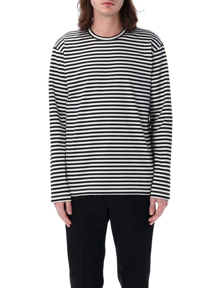 Junya Watanabe Relaxed-Fit Striped Long-Sleeve T-Shirt
