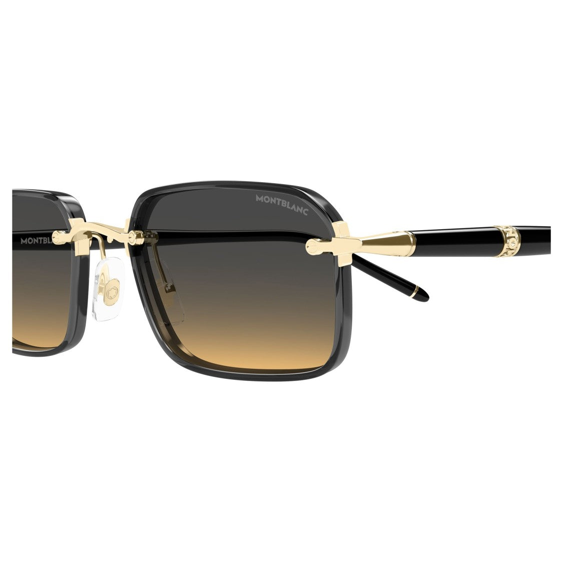Montblanc Bold Square Frame Gradient Lens Montblanc Sunglasses