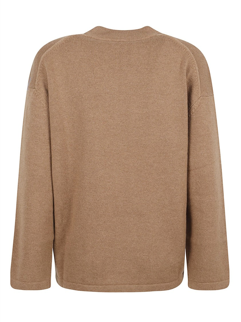 Max Mara Relaxed Fit Crew Neck Sweater