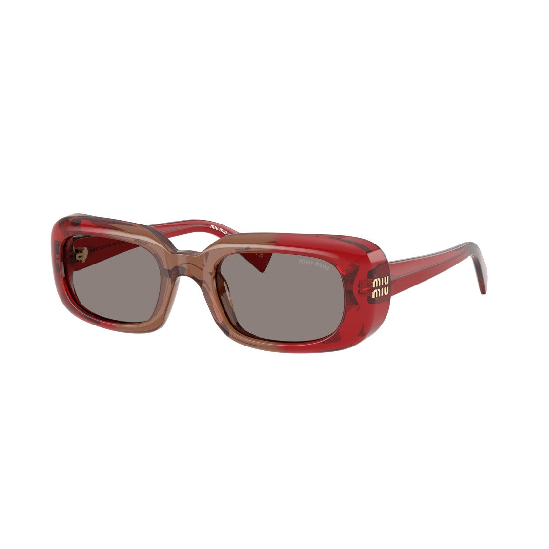 Miu Miu 0Mu B13s Bold Gradient Acetate Sunglasses