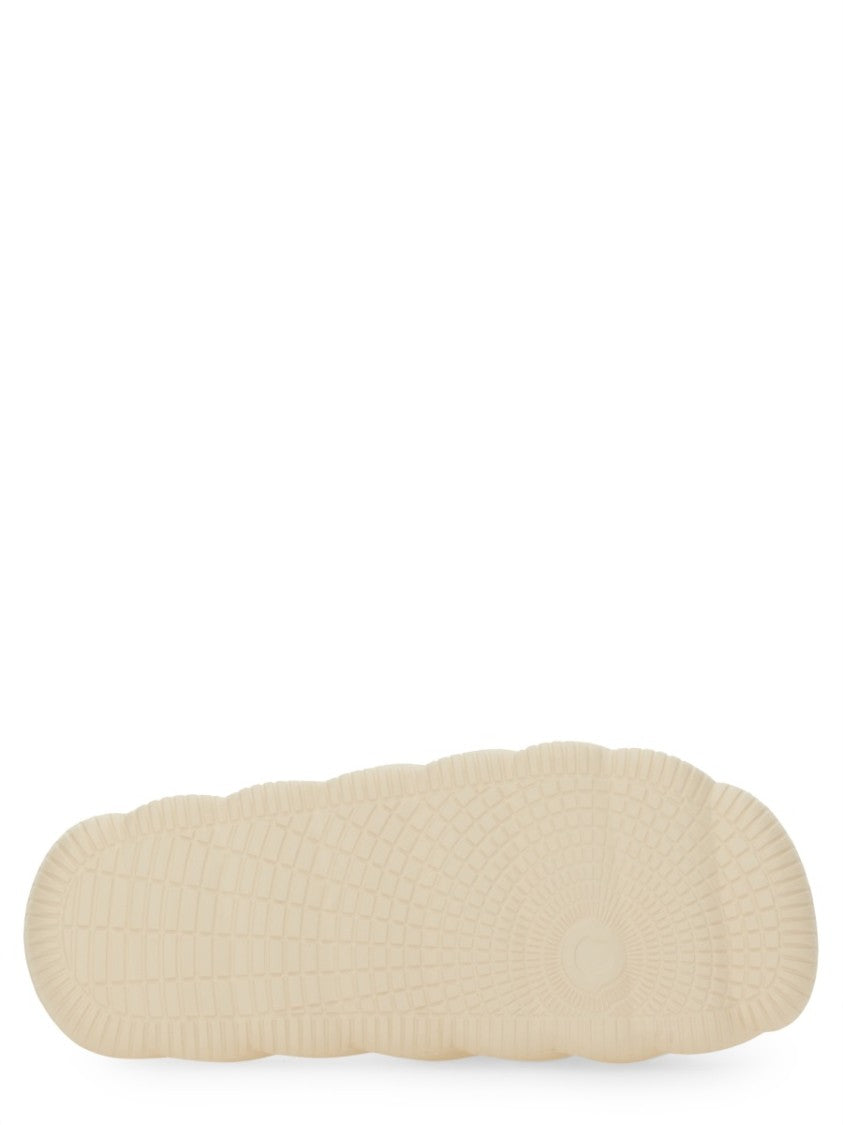 Moncler Minimalist Slide Sandal With Contoured Sole