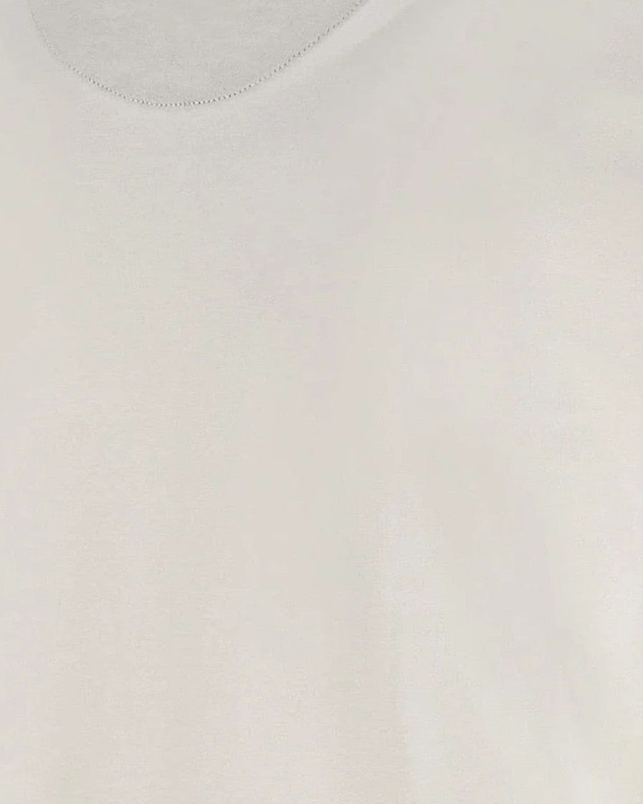 Eleventy Grey Melange Giza Cotton T-Shirt