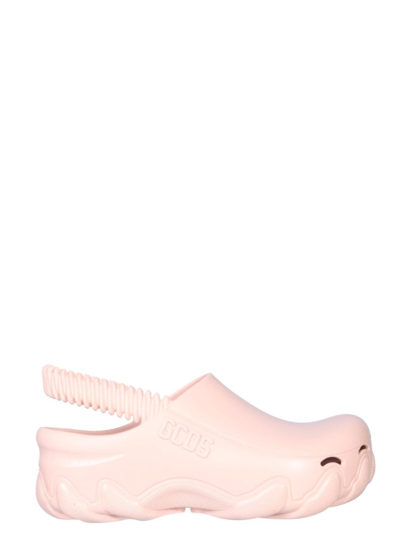 Gcds Slip-On Shoes With Ribbed Back Strap