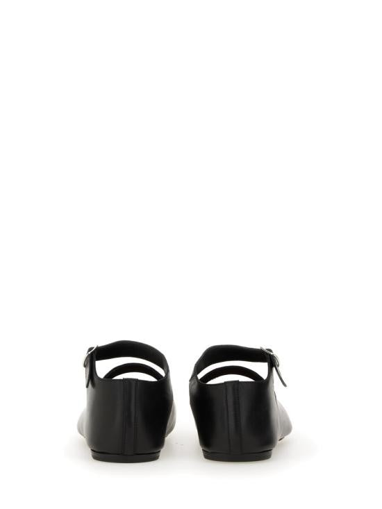 Maison Margiela Lambskin Flat Shoes With Split-Toe Design