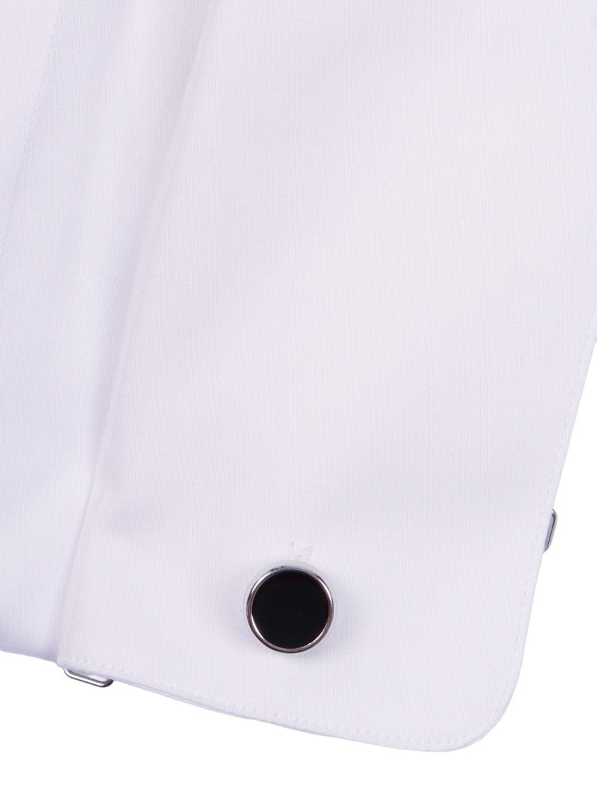 Xacus White Camicia Pointed Collar Shirt