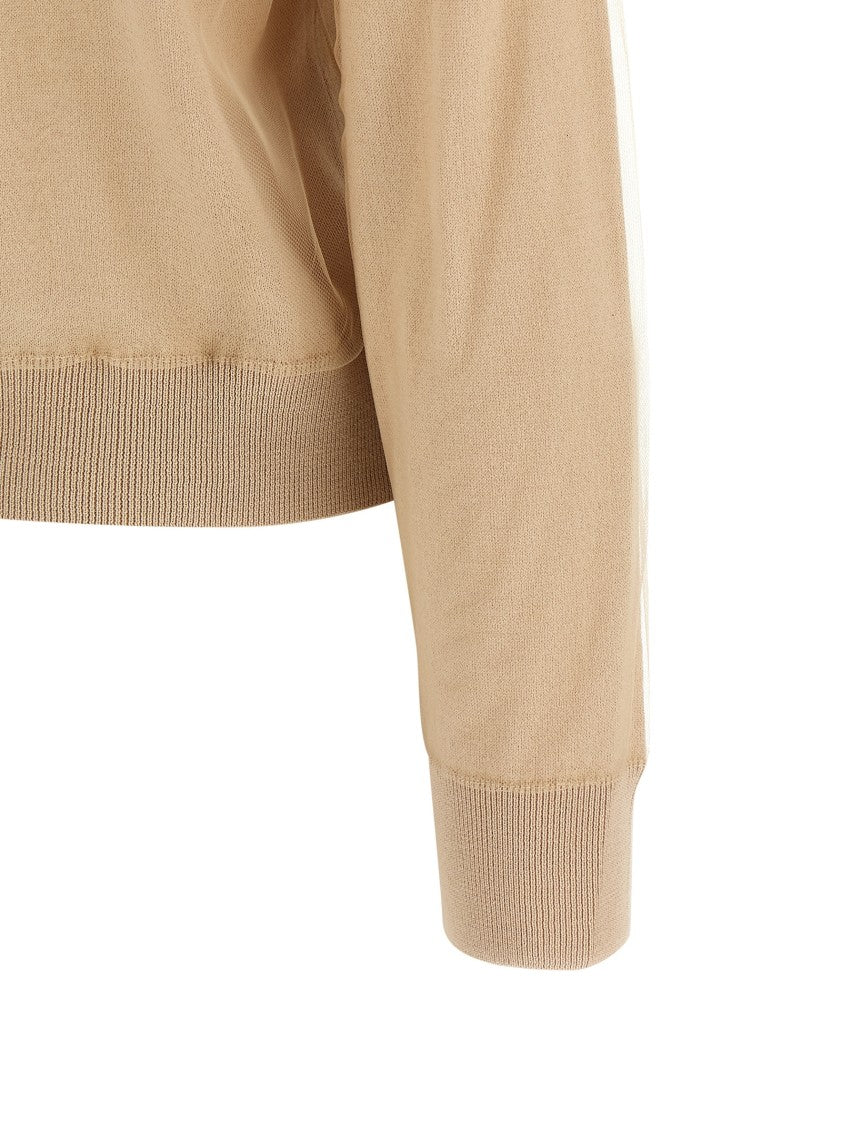 Fabiana Filippi Tone-On-Tone Tulle Overlay Cardigan By Fabiana Filippi