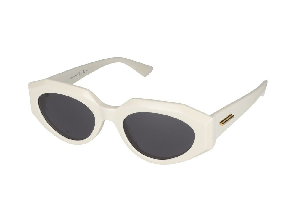 Bottega Veneta Sunglasses Bottega Veneta Bv1031s 003 Ivory Ivory Grey 52/21/145