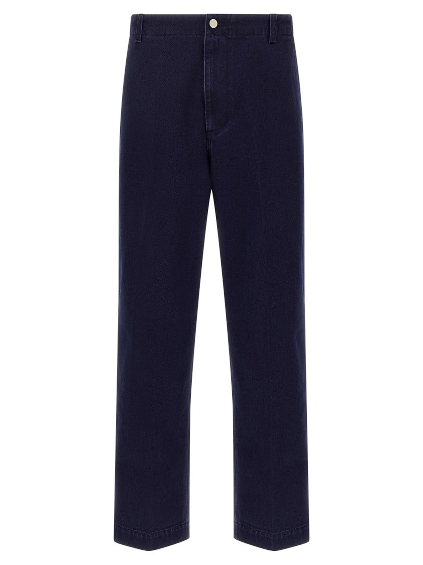 Gucci Washed Cotton Denim Jeans
