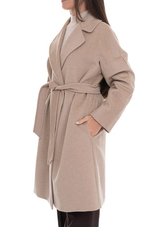 Weekend Tailored Corte Wool Coat With Raglan Sleeves
