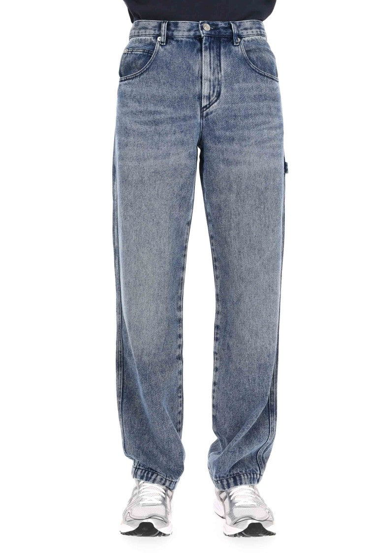 Isabel Marant Jenter Lyocell And Cotton Jeans