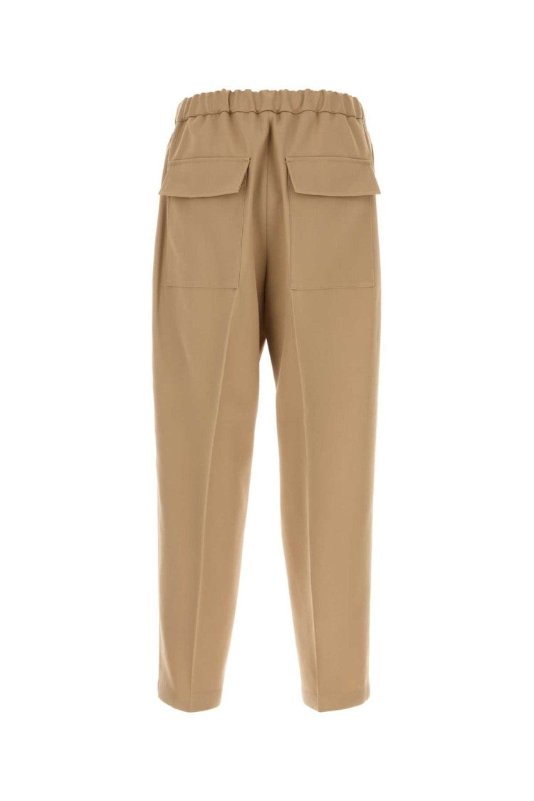 Jil Sander Beige Wool Pant