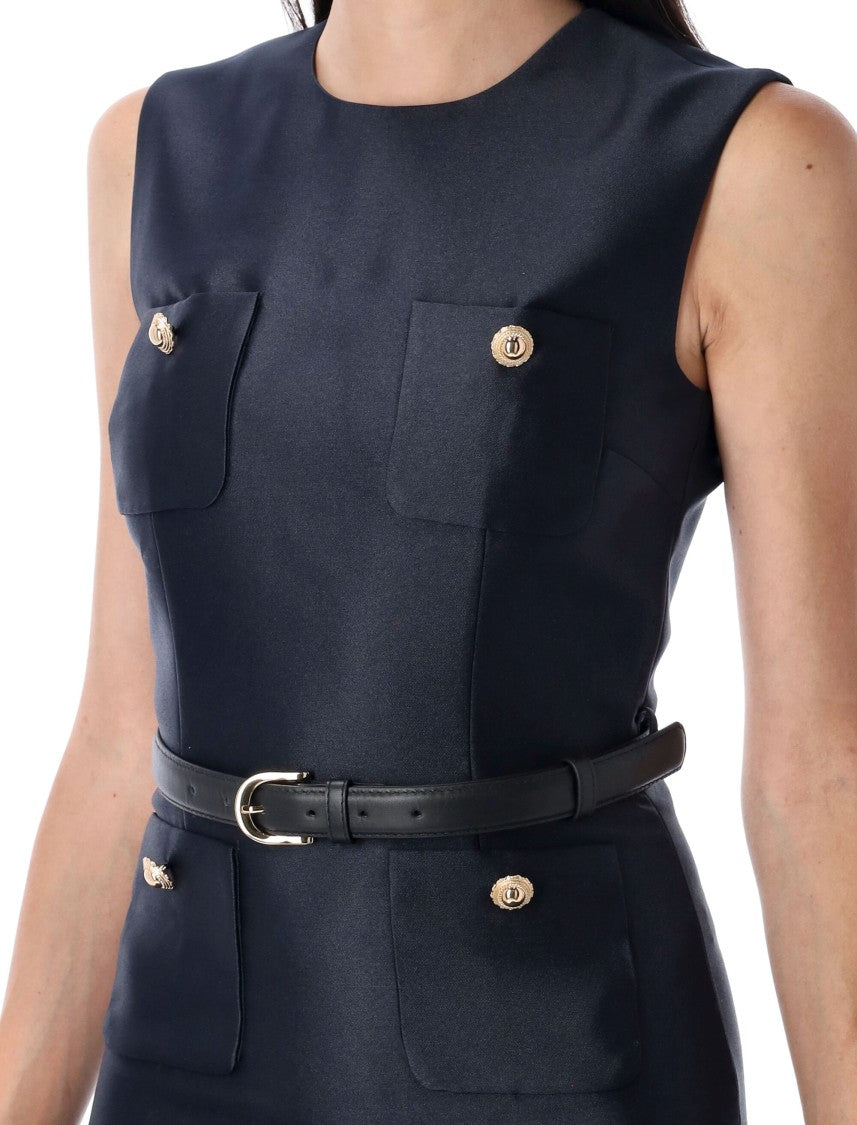 Self-Portrait Taffeta Mini Dress