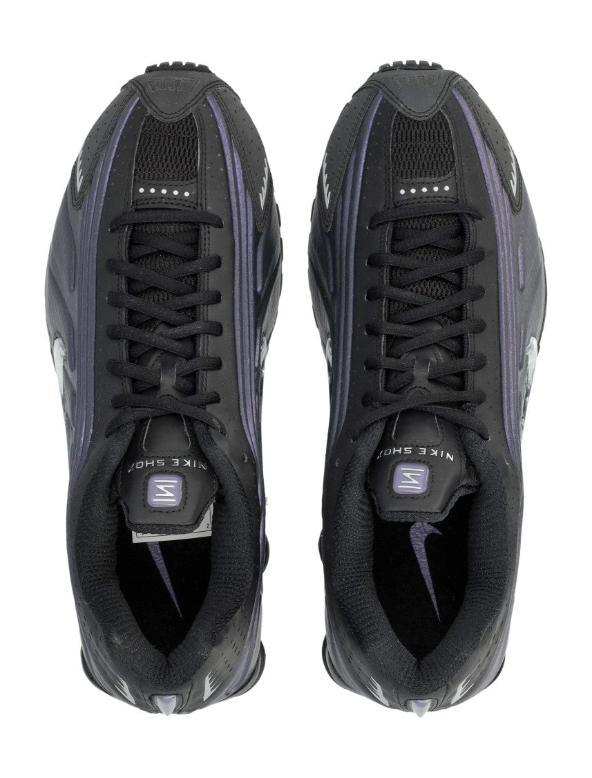 Nike Shox R4 Metallic Sneakers
