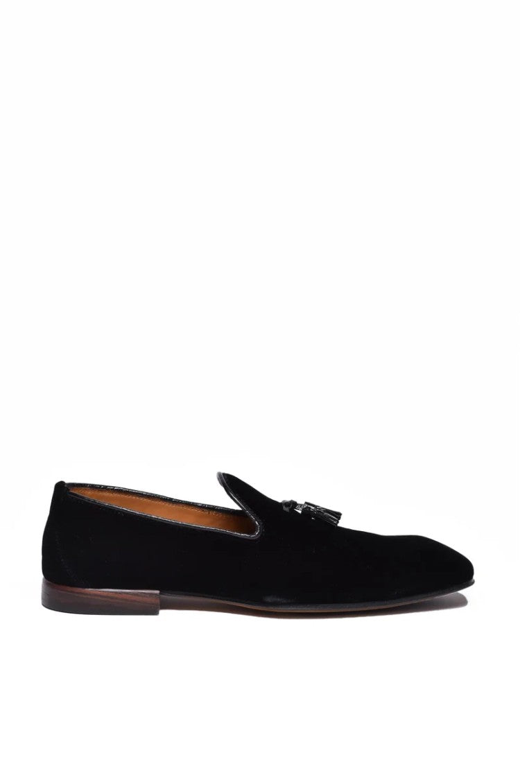 Tom Ford Velvet Loafers - Black