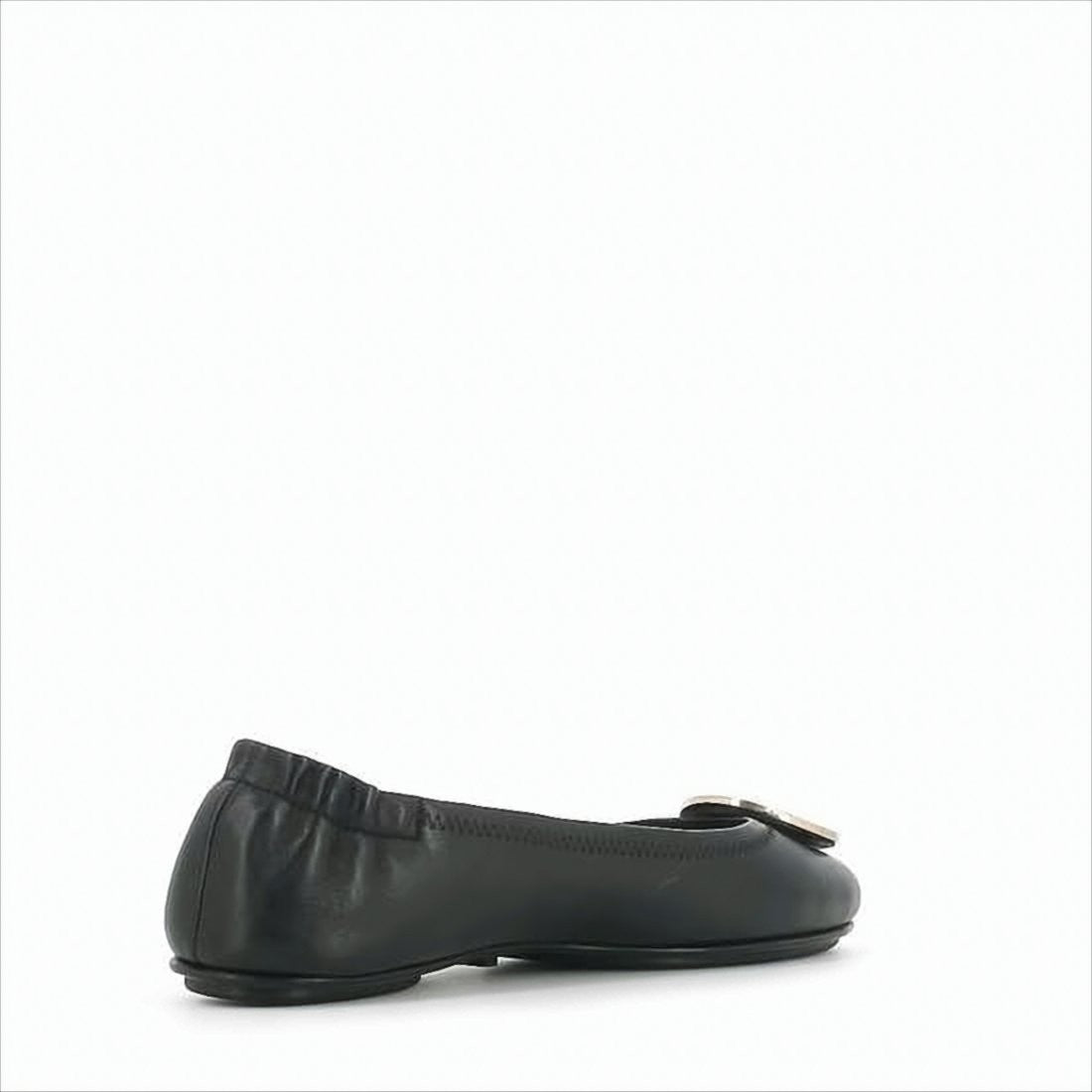 Tory Burch Black Lamb Leather Ballet Flats