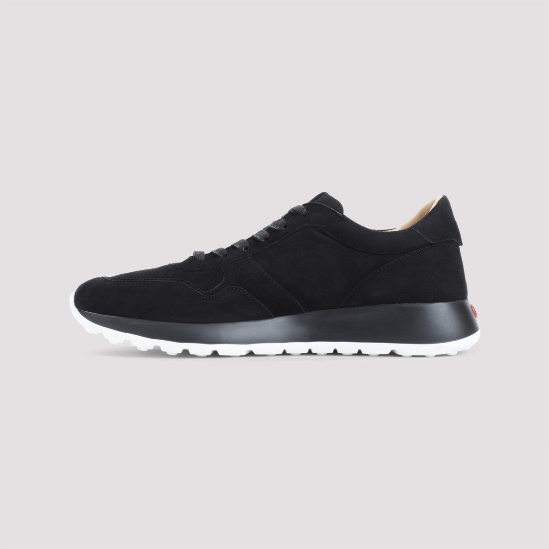 Tod's Black Suede Low-Top Sneakers