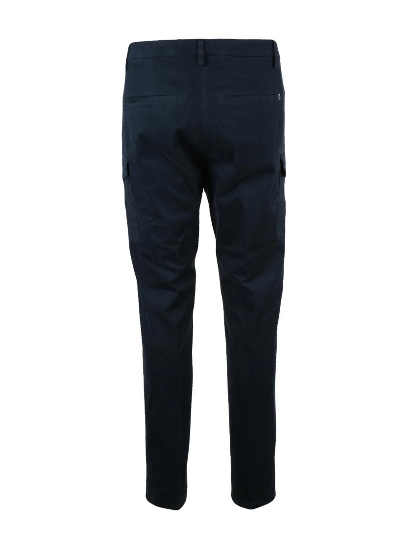 Dondup Blue Eddy Slim-Fit Stretch Cotton Trousers
