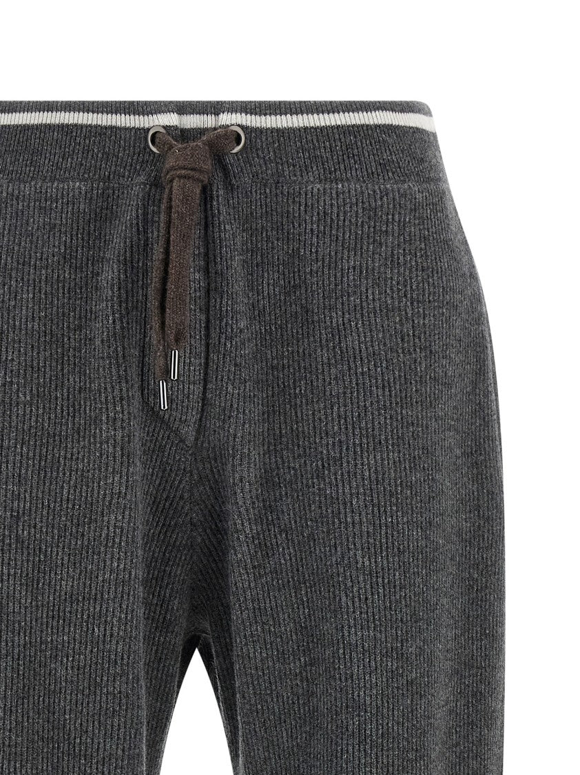 Brunello Cucinelli English Ribbed Trousers
