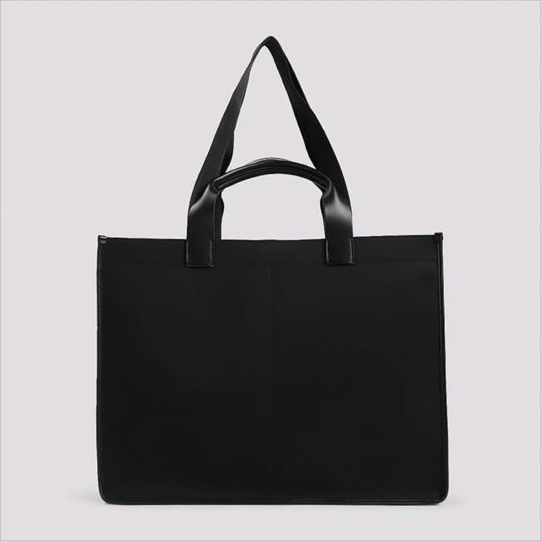 Maison Margiela Rectangular Tote Bag With Embossed Detailing And Versatile Straps