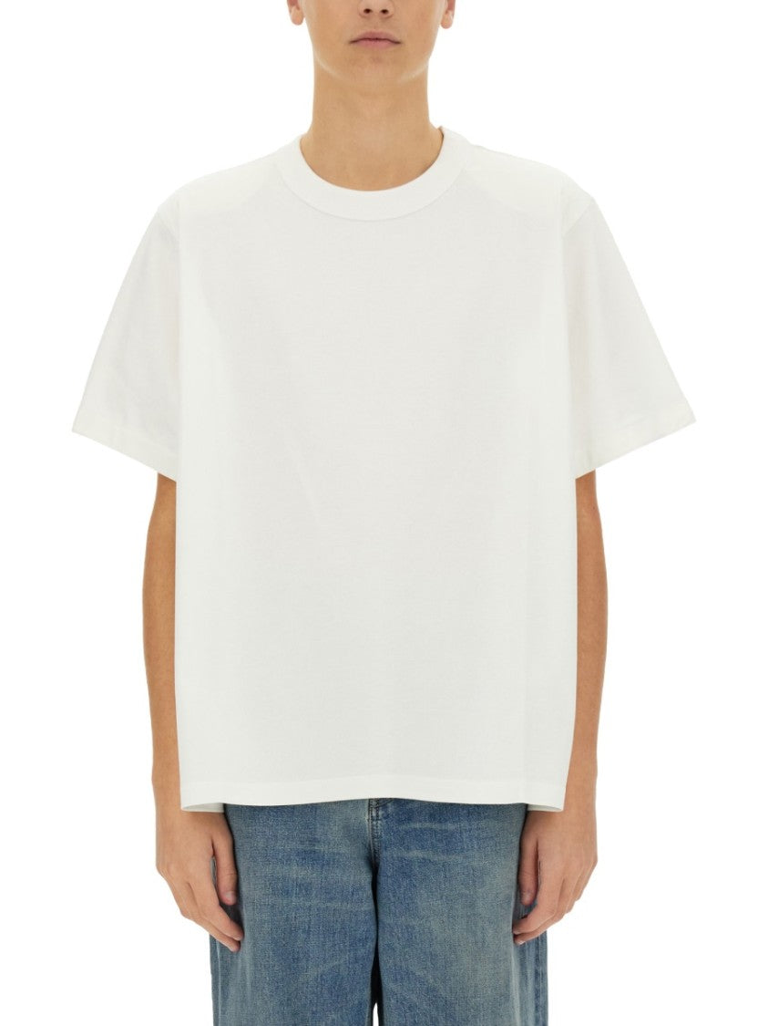 Bottega Veneta Checkered T-Shirt Made Of Soft Cotton Jersey